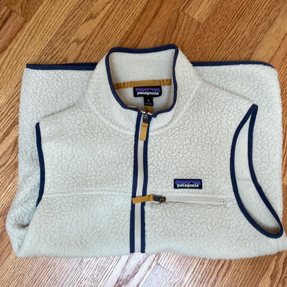 Patagonia retro pile fleece vest